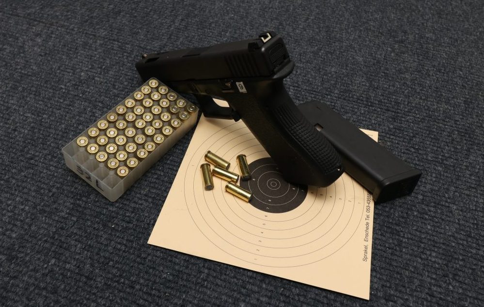 SSVP pistool gym staand op kaart